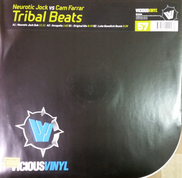 Neurotic Jock Vs. Cam Farrar - Tribal Beats | Vicious Vinyl (VV12057)