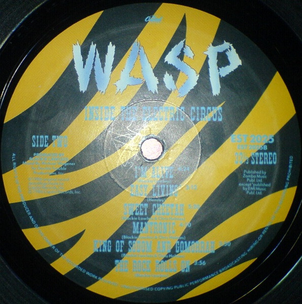 W.A.S.P. - Inside The Electric Circus | Capitol Records (EST 2025) - 4