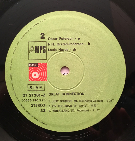 Oscar Peterson - Great Connection | MPS Records (21 21281-Z) - 4