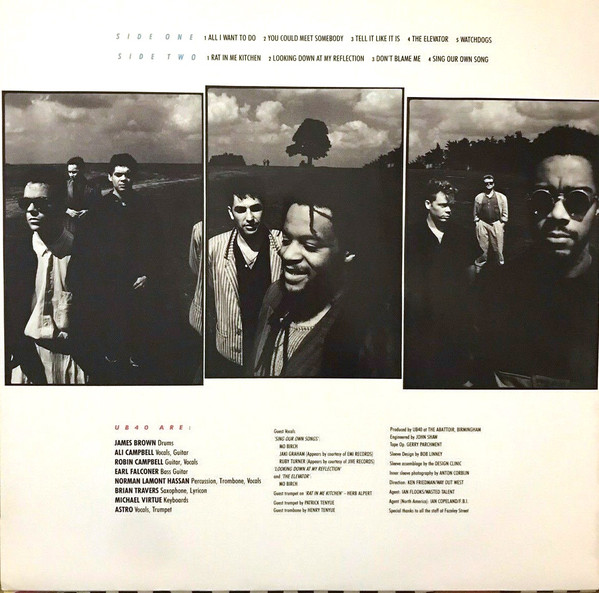 UB40 - Rat In The Kitchen | DEP International (LP DEP 11) - 6 UB40 - Rat In The Kitchen | DEP International (LP DEP 11) - 6
