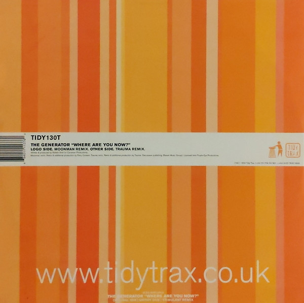 The Generator - Where Are You Now? | Tidy Trax (TIDY130T) - 2 The Generator - Where Are You Now? | Tidy Trax (TIDY130T) - 2