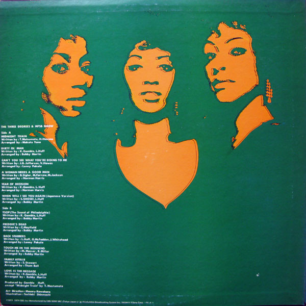 The Three Degrees & MFSB - The Three Degrees & MFSB Show | Philadelphia International Records (ECPO-3-PH) - 3 The Three Degrees & MFSB - The Three Degrees & MFSB Show | Philadelphia International Records (ECPO-3-PH) - 3