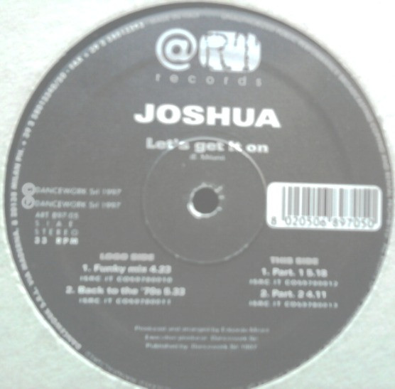 Joshua - Let's Get It On | Art Records (ART 897-05)