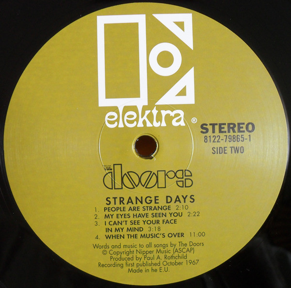 The Doors - Strange Days | Elektra (8122-79865-1) - 4