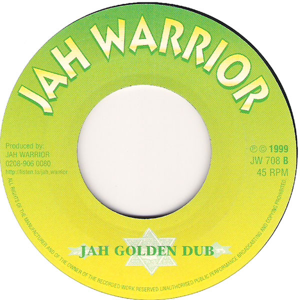 Peter Broggs - Jah Golden Throne | Jah Warrior Records (JW708) - 2