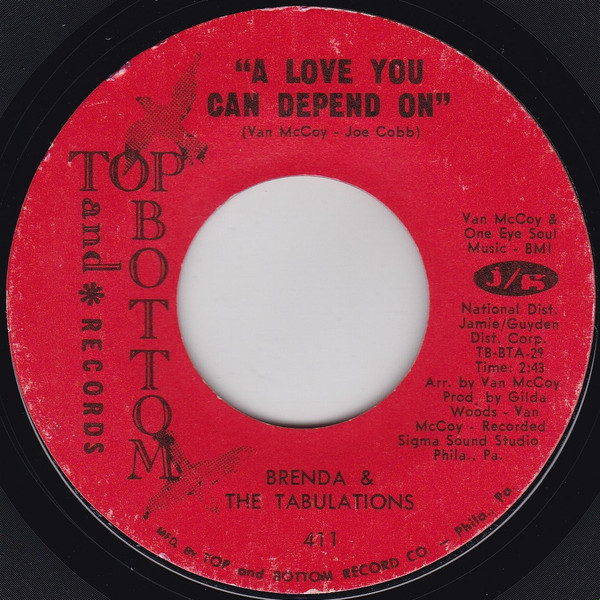 Brenda & The Tabulations - Why Didn't I Think Of That | Top And Bottom Records (411) - 2