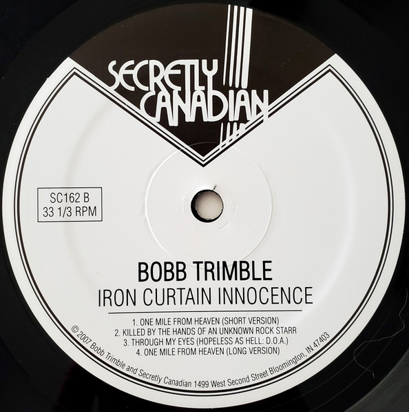 Bobb Trimble - Iron Curtain Innocence | Secretly Canadian (SC 162) - 4