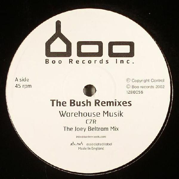 CZR / Peter Presta - The Bush Remixes | Boo Records Inc. (12BOO56)