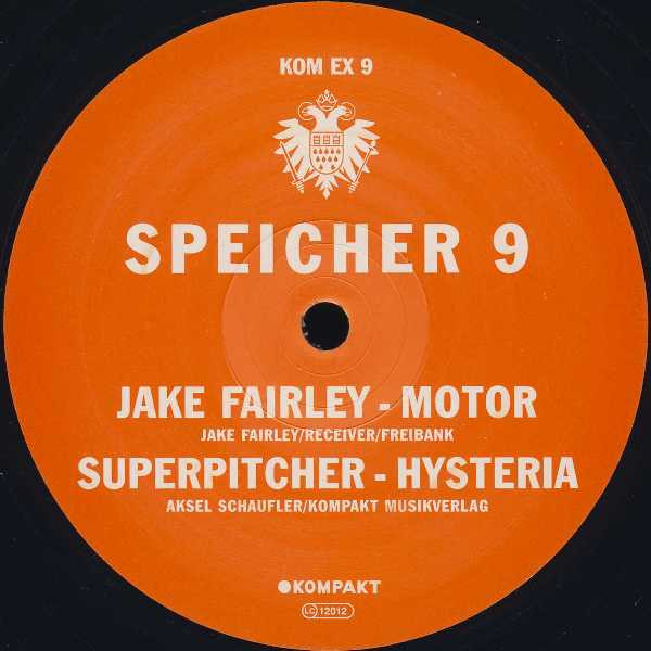 Jake Fairley / Superpitcher - Speicher 9 | Kompakt Extra (KOM EX 9) - main