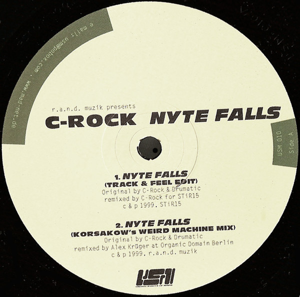 C-Rock - Nyte Falls | United States Of Mars (USM 010) C-Rock - Nyte Falls | United States Of Mars (USM 010)