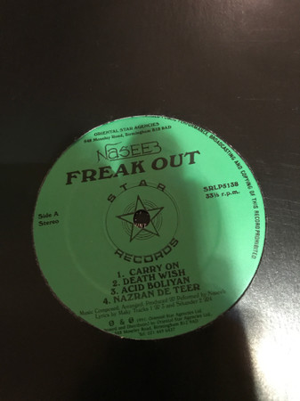 Naseeb - Freak Out | Star Records (SRLP 5138) - 2