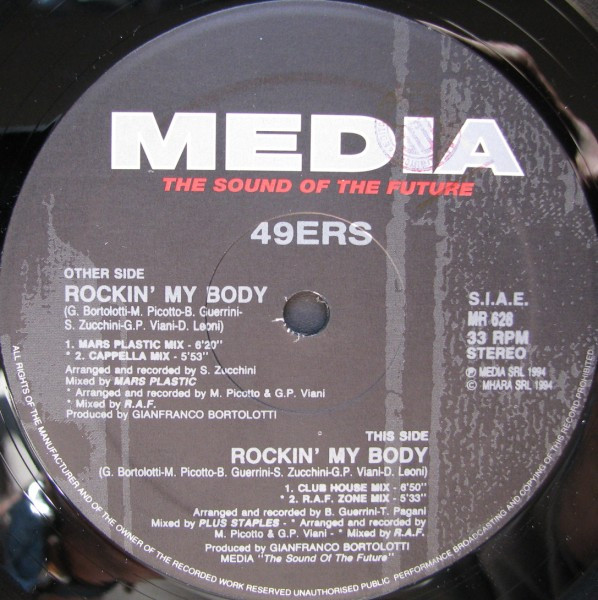 49ers - Rockin' My Body | Media Records (MR 628)