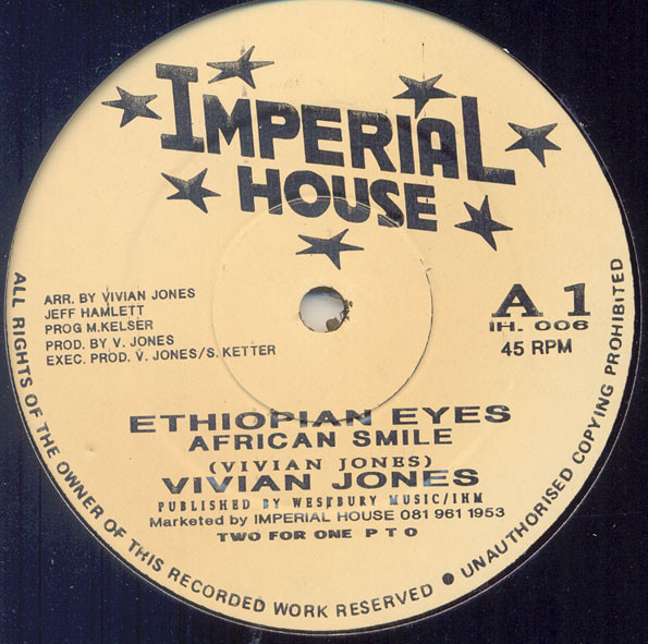 Vivian Jones - Ethiopian Eyes | Imperial House (I.H. 006)