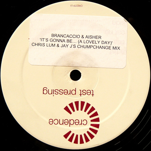 Brancaccio & Aisher - It's Gonna Be... (A Lovely Day) | Credence (12 CREDJY 017)
