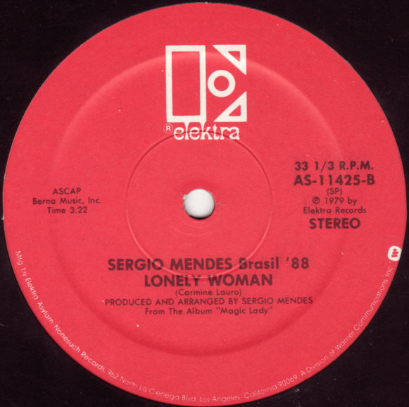 Sergio Mendes & Brasil '88 - I'll Tell You | Elektra (AS-11425) - 2