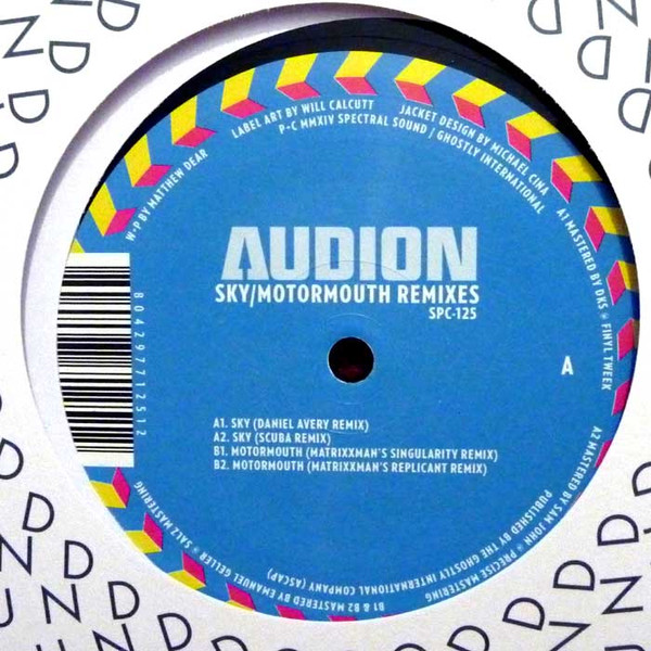 Audion - Sky/Motormouth Remixes | Spectral Sound (SPC-125) Audion - Sky/Motormouth Remixes | Spectral Sound (SPC-125)