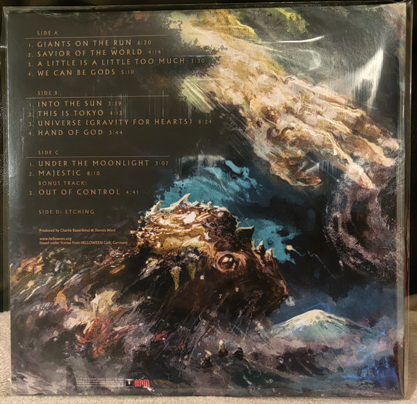 Helloween - Giants & Monsters (2LP - Deep Ocean Blue Marbled Vinyl) [Vinyl] | Reigning Phoenix Music (1.0151) - 3