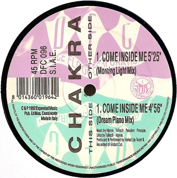 Chakra - Come Inside Me | DFC (DFC 096) - 3