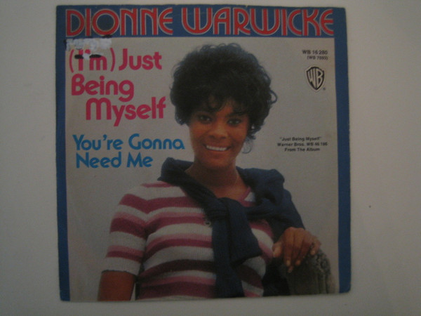Dionne Warwick - (I'm) Just Being Myself | Warner Bros. Records (WB 16 280) - 3
