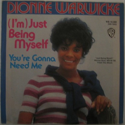 Dionne Warwick - (I'm) Just Being Myself | Warner Bros. Records (WB 16 280) - main