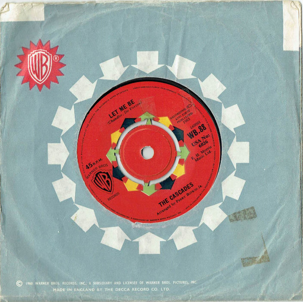 The Cascades - Rhythm Of The Rain | Warner Bros. Records (WB.88) - 4