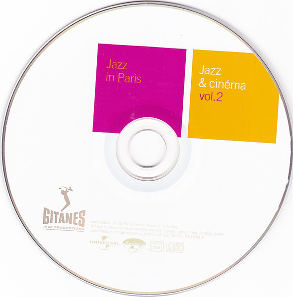Various - Jazz & Cinéma Vol. 2 | Gitanes Jazz Productions (013 044-2) - 3 Various - Jazz & Cinéma Vol. 2 | Gitanes Jazz Productions (013 044-2) - 3
