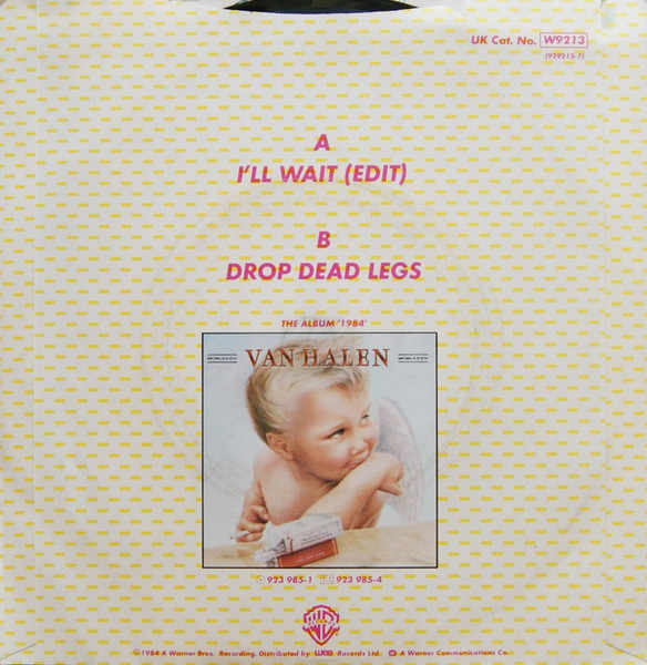Van Halen - I'll Wait | Warner Bros. Records (W 9213) - 2