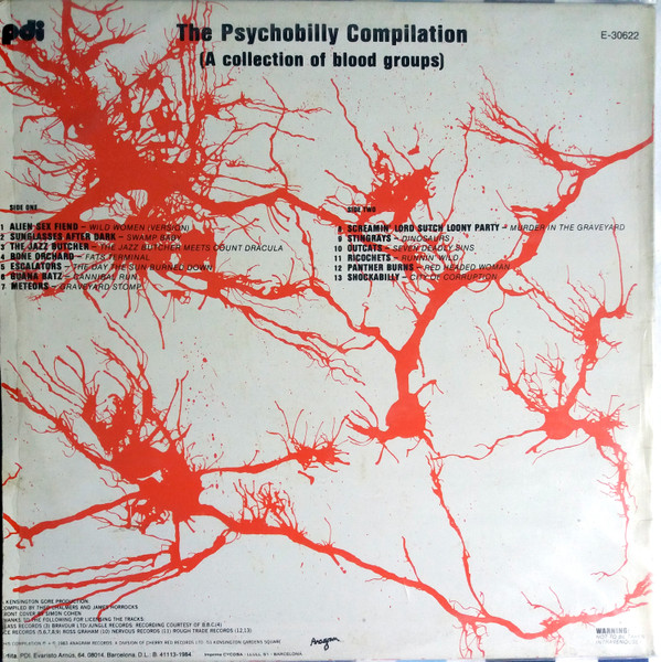 Various - Blood On The Cats | Anagram Records (E-30622) - 2