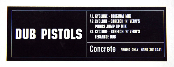 Dub Pistols - Cyclone | Concrete (HARD 3612DJ1) - 2 Dub Pistols - Cyclone | Concrete (HARD 3612DJ1) - 2