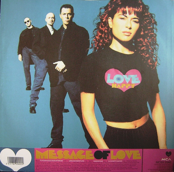 Love Happy - Message Of Love | MCA Records (MCSX 2040) - 2