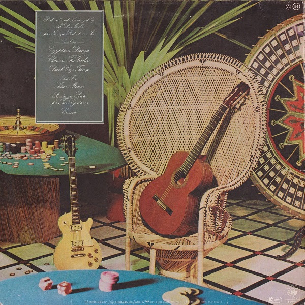 Al Di Meola - Casino | CBS (CBS 82645) - 2