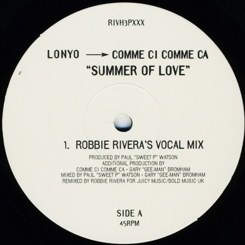 Lonyo → Comme Ci Comme Ca - Summer Of Love | Riverhorse Records (RIVH3PXXX) - 2 Lonyo → Comme Ci Comme Ca - Summer Of Love | Riverhorse Records (RIVH3PXXX) - 2