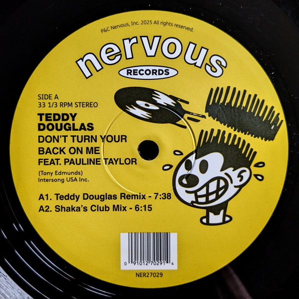 Teddy Douglas Feat. Pauline Taylor - Don't Turn Your Back On Me | Nervous Records (NER27029)