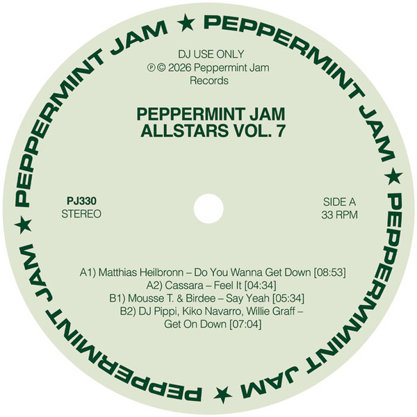 Various - Peppermint Jam Allstars Vol. 7 | Peppermint Jam (PJ330) - main Various - Peppermint Jam Allstars Vol. 7 | Peppermint Jam (PJ330) - main