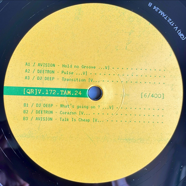 Avision / Deetron / DJ Deep - [QR]V.172.TAM.24 | COD3 QR (QR V 172 TAM 24) - 4