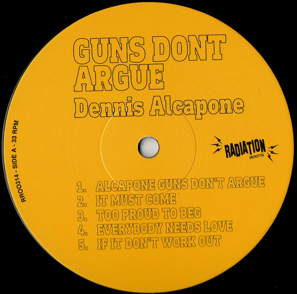 Dennis Alcapone - Guns Don't Argue | Radiation Roots (RROO314) - 3