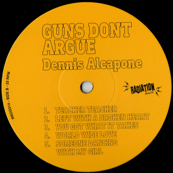 Dennis Alcapone - Guns Don't Argue | Radiation Roots (RROO314) - 4