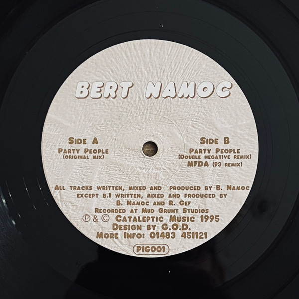 Bert Namoc - Party People | Pig Skin Records (PIG 001) - main Bert Namoc - Party People | Pig Skin Records (PIG 001) - main