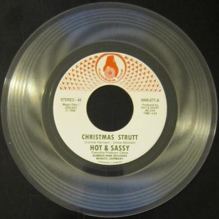 Hot & Sassy - Christmas Strutt | Number Nine Records (NNR-077) - main