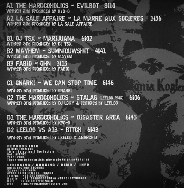 Various - Selection 4 The Factory | Noise Factory (NFLP02) - 2