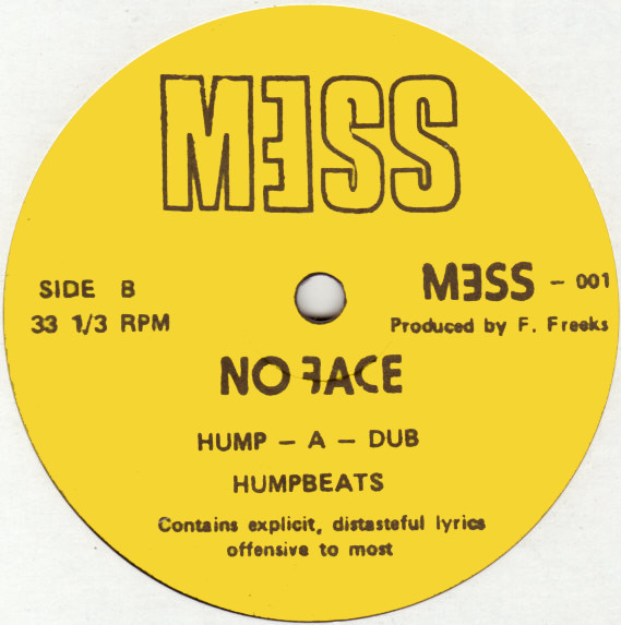 No Face - Hump Music | MESS (MESS-001) - main