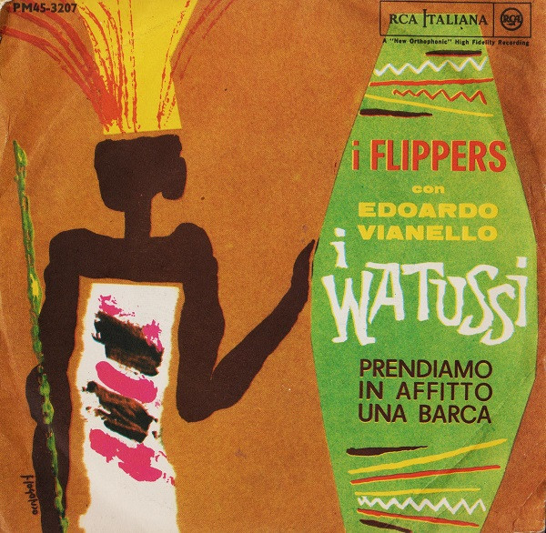 The Flippers Con Edoardo Vianello - I Watussi | RCA Italiana (PM45-3207)