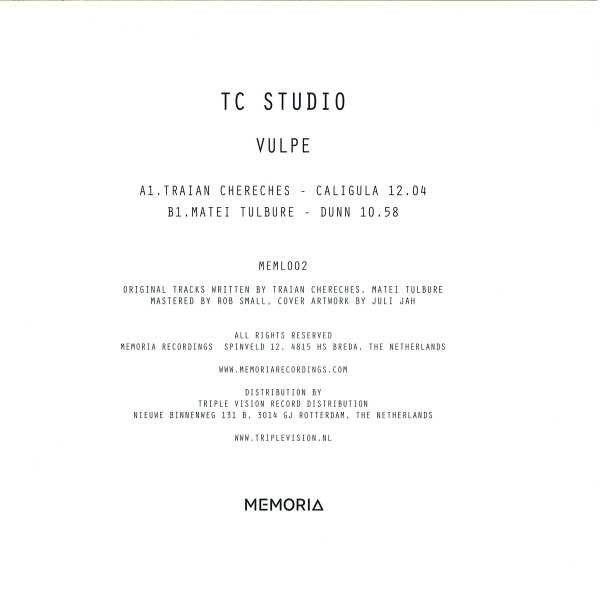 TC Studio - Vulpe | Memoria Ltd (MEML002) - 2