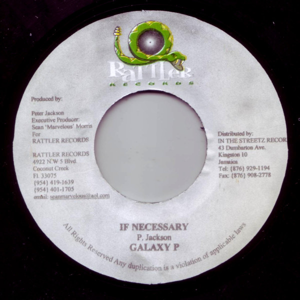 Galaxy P - If Necessary | Rattler Records (none)