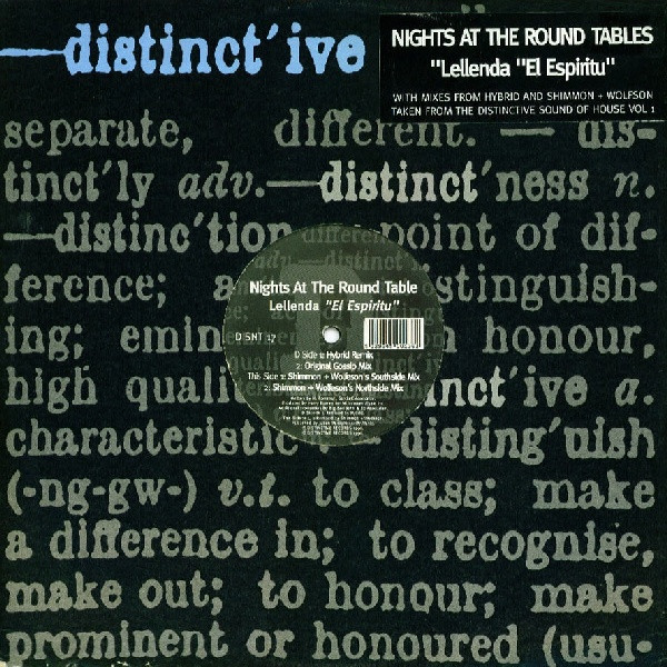 Nights At The Round Tables - Lellenda "El Espiritu" | Distinct'ive Records (DISNT 17)