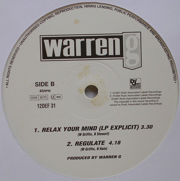 Warren G - I Shot The Sheriff | Def Jam Music Group Inc. (12 DEF 31) - 4