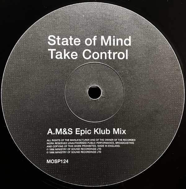 State Of Mind - Take Control | Ministry Of Sound (MOSP124) - 2