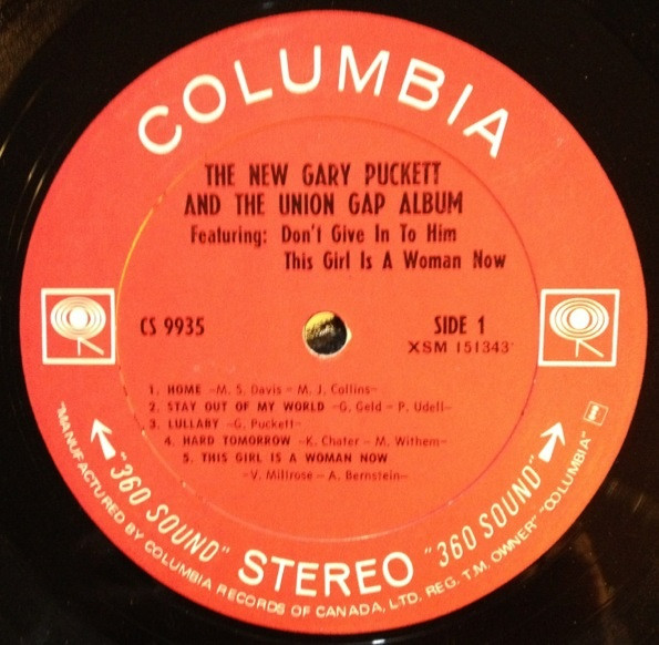 Gary Puckett & The Union Gap - The New Gary Puckett And The Union Gap Album | Columbia (CS 9935) - 3