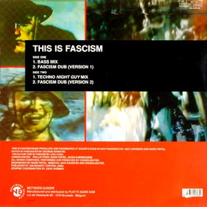 Consolidated - This Is Fascism | Nettwerk Europe (NET 036) - 2
