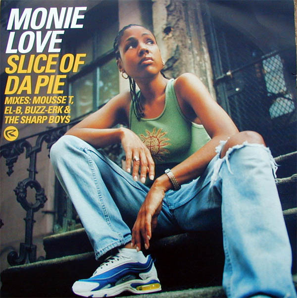 Monie Love - Slice Of Da Pie | Relentless Records (RELENT 2T) - main